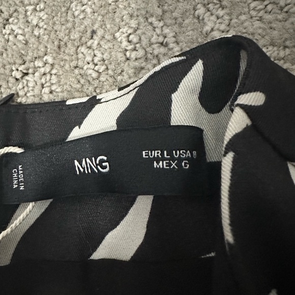 Mango Patterned Tie Dress - Picture 5 of 5